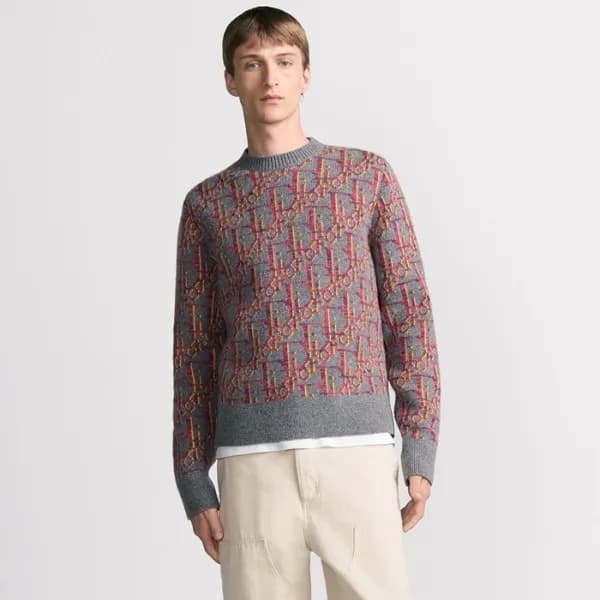 디올 남성 라운드 스웨터 - Dior Mens Round Sweater - dic4696x - 1