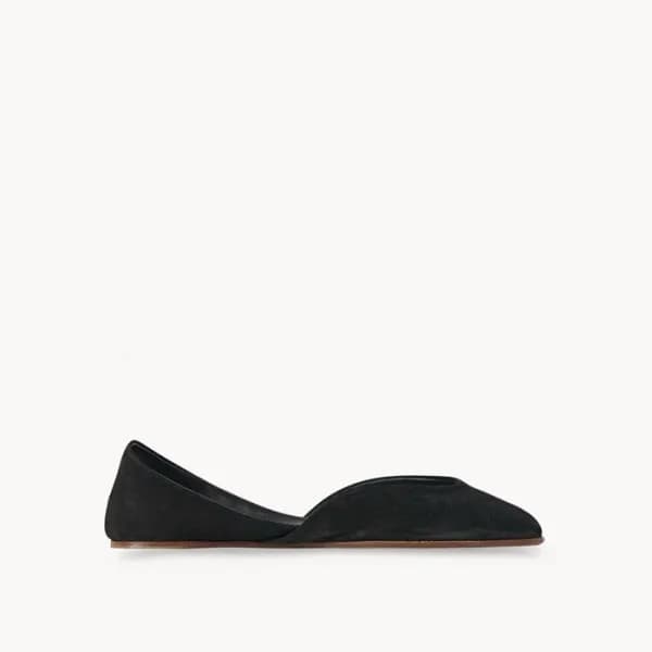 더 로우 여성 젬마 스웨이드 발레 슈즈 - The Row Womens Gemma Suede… - 1