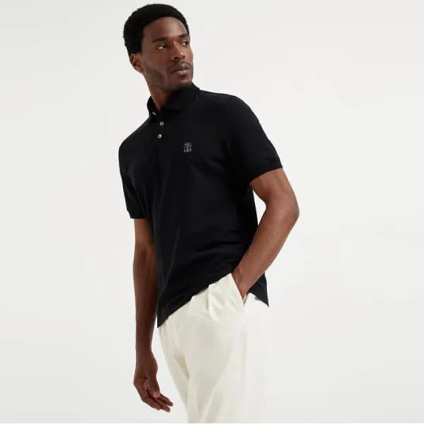 브루넬로쿠치넬리 남성 폴로 티셔츠 - Brunello Cucinelli Mens Polo … - 1