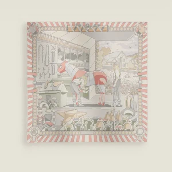 에르메스 여성 실크 스카프 - Hermes Womens Silk Scarf - acc446… - 1