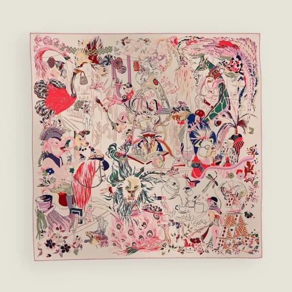 에르메스 여성 실크 스카프 - Hermes Womens Silk Scarf - acc450… - 1