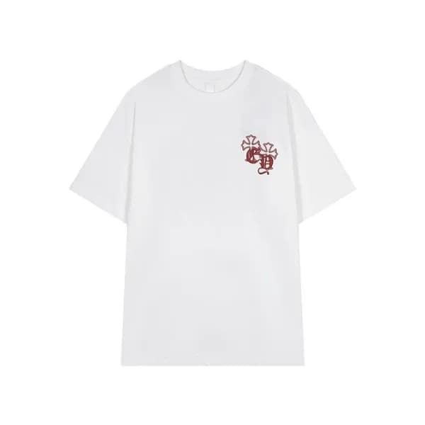 크롬하츠 남성 라운드 반팔티 - Chrom Hearts Mens Round Tshirt -… - 1