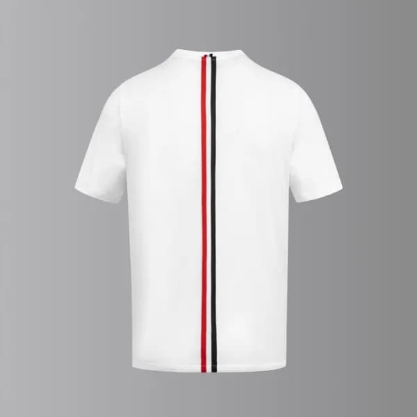 톰브라운 남성 라운드 반팔티 - Thom Browne Mens Round Tshirts -… - 1