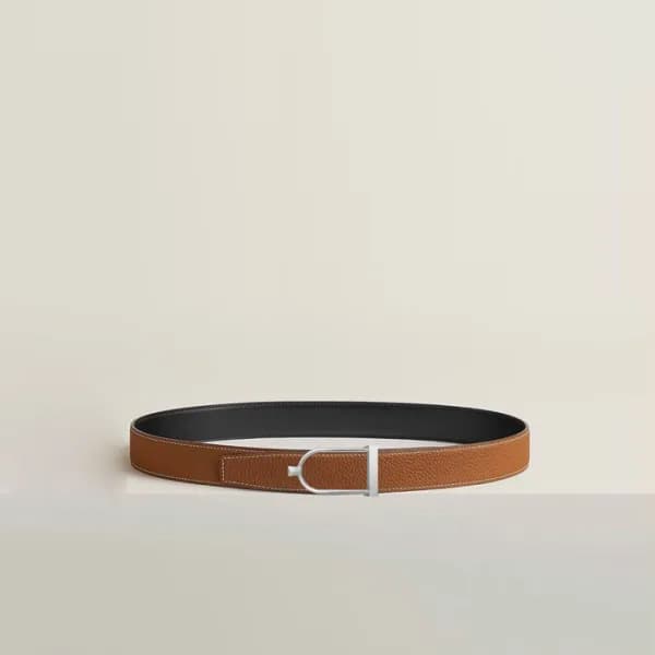 에르메스 남성 Ecrin 버클 리버서블 벨트 - Hermes Mens Ecrin Buckl… - 1