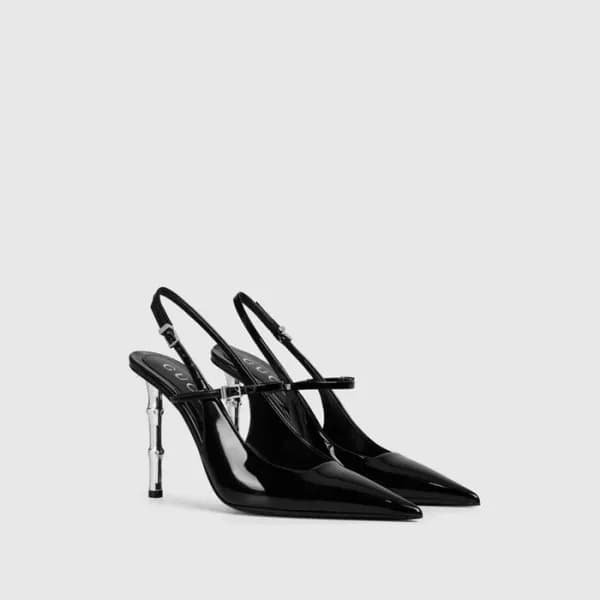 구찌 여성 스트랩 슬링백 - Gucci Womens Strap Slingback - gus… - 1