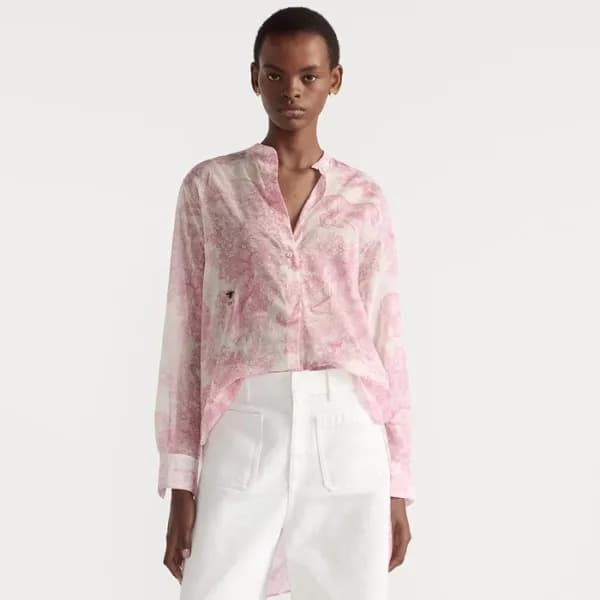 디올 여성 디올리비에라 롱 블라우스 - Dior Womens Dioriviera Long … - 1