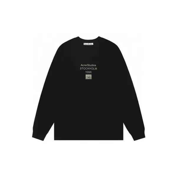 아크네 남성 크루넥 긴팔티 - Acne Mens Round Tshirt - anc8054x - 1