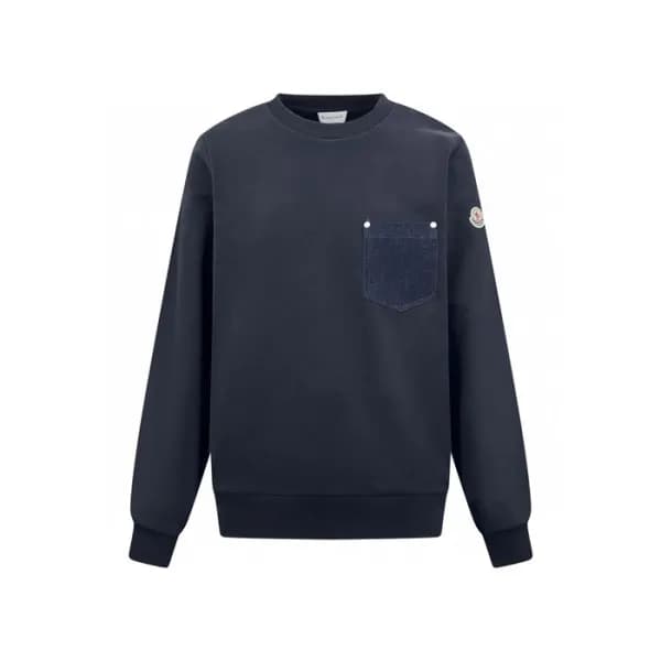 몽클레어 남성 크루넥 맨투맨 - Moncler Mens Round Tshirt - moc8… - 1
