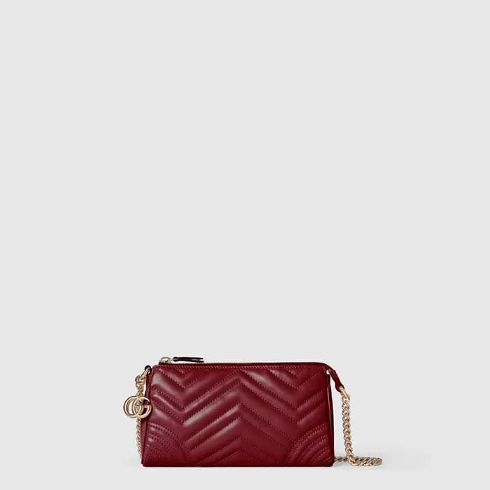 구찌 여성 GG 마몽 스몰 숄더백 - Gucci Womens GG Marmont Small… - 1