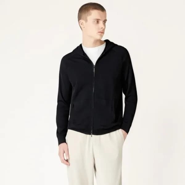 로로피아나 남성 후드 스웨터 - Loro Piana Mens Hood Sweater - l… - 1