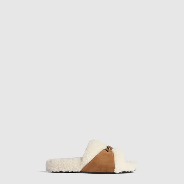 발렌시아가 여성 퍼리 슬라이드 샌들 - Balenciaga Womens Furry Slid… - 1