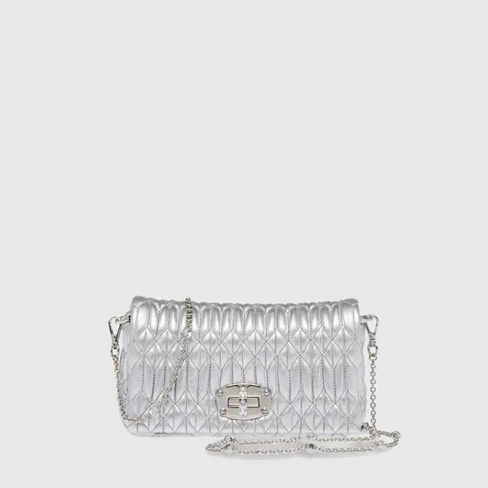미우미우 여성 크리스탈 미니백 - Miumiu Womens Crystal Mini Bag … - 1