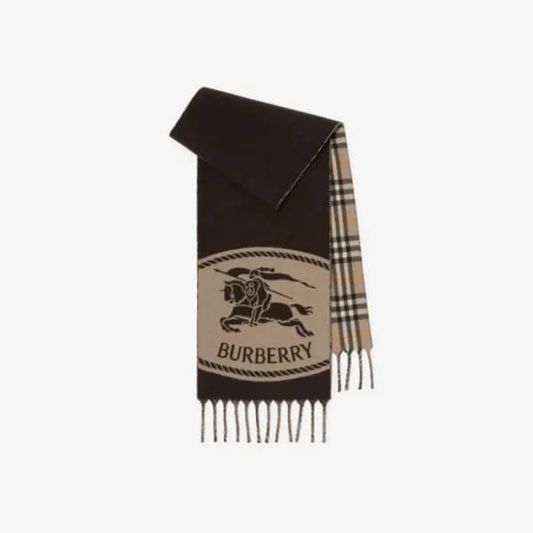 버버리 남/녀 빈티지 스카프 - Burberry Unisex Vintage Scarf - … - 1
