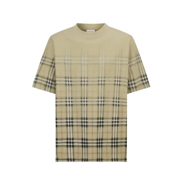 버버리 남성 라운드 반팔 티셔츠 - Burberry Mens Round Tshirt - b… - 1