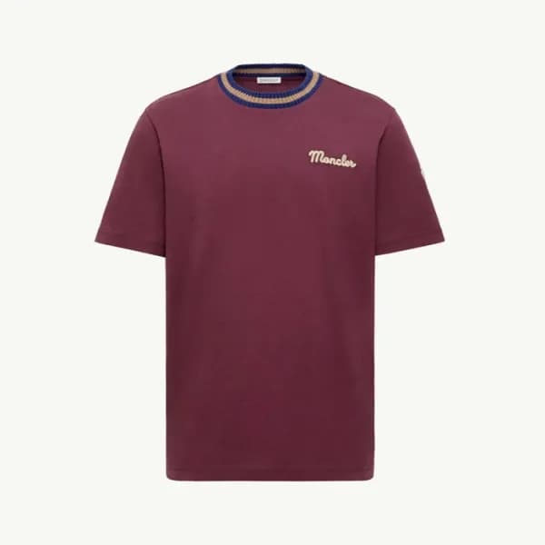 몽클레어 남성 반팔 티셔츠 - Moncler Mens Round Tshirt - moc13… - 1