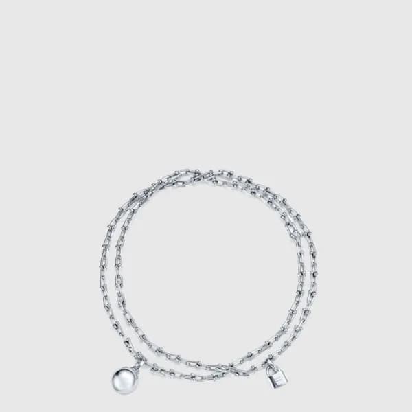 티파니 남/녀 스몰 랩 네크리스 - Tiffany Unisex Small Wrap Neck… - 1