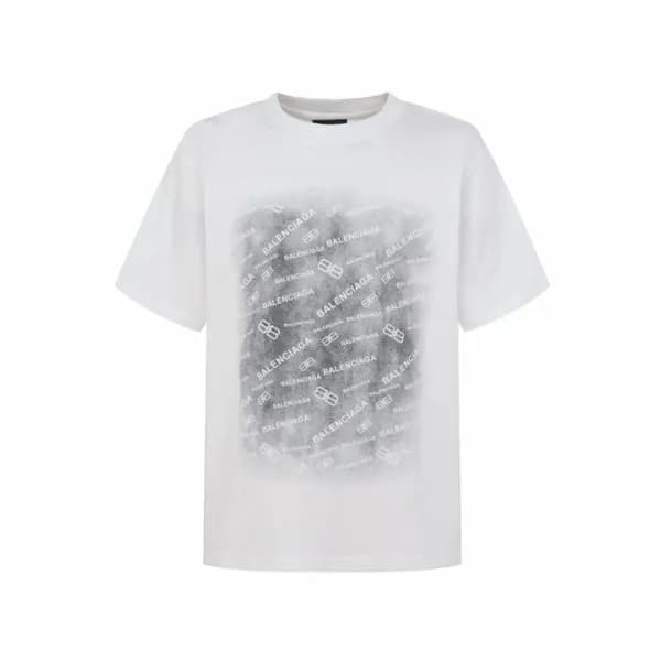 발렌시아가 남성 라운드 반팔 티셔츠 - Balenciaga Mens Round Tshirt… - 1