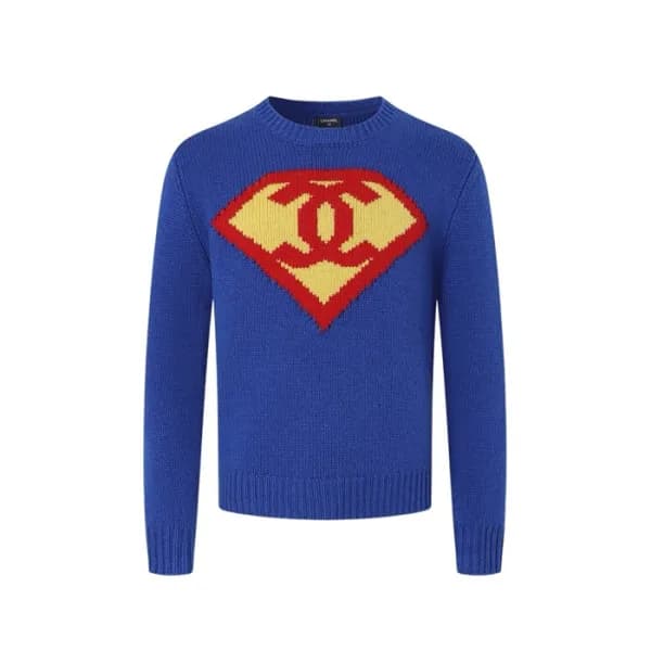 샤넬 여성 크루넥 스웨터 - Chanel Womens Round Sweater - chc17552x - 1