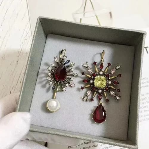 Alexander Mcqueen Rose Gold Earring - 알렉산더 맥퀸 여성용 … - 1