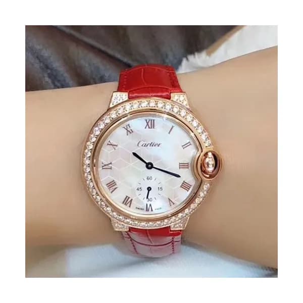 CARTIER LADIES QUARTZ - 까르띠에 레이디스 쿼츠,7색(블랙,브라운,레드,… - 1
