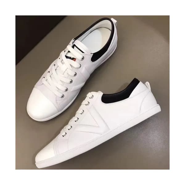 LOUIS VUITTON 2018 MENS LEATHER SKEAKERS - 루이비통 남성… - 1