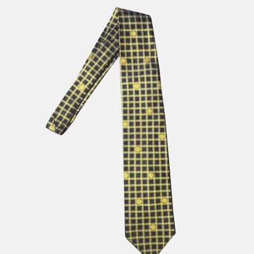 VERSACE MENS NECKTIE BLACK - 베르사체 남성용 넥타이 블랙 - 1