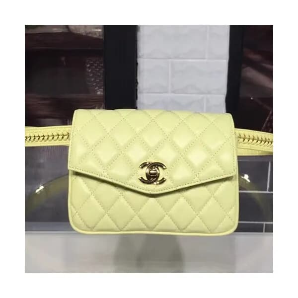 Chanel Women Leather Belt Bag ,18CM - 샤넬 여성용 레더 벨트… - 1
