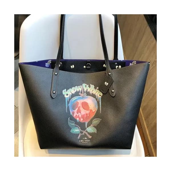 Coach Leather Tote Shoulder Bag,31.5cm - 코치 레더 토트 … - 1