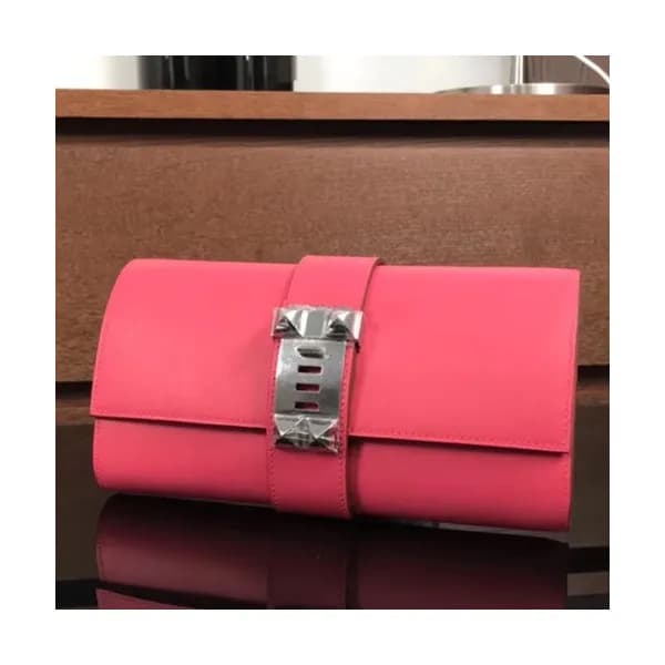 Hermes Medor Swift Leather Clutch Bag ,23cm - 에르메스… - 1