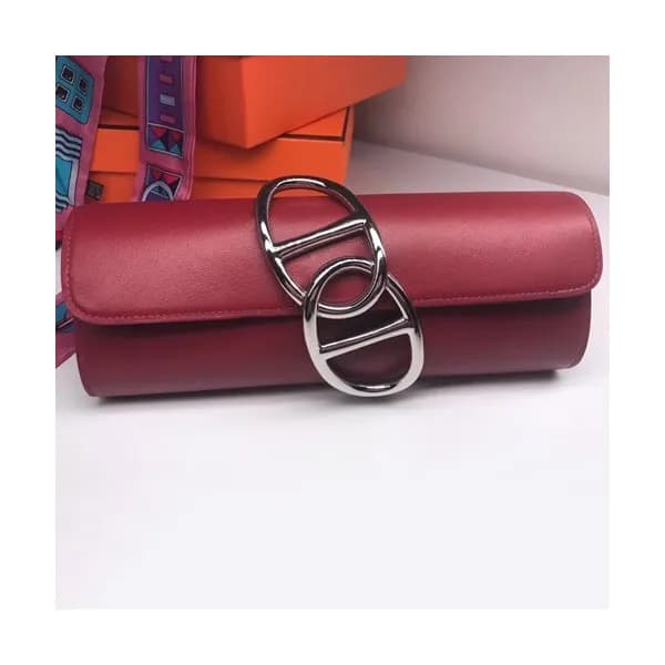Hermes Egee Swift Leather Clutch Bag - 에르메스 에게 스위… - 1