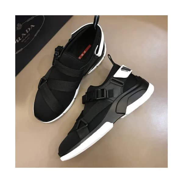 Prada 2018 Mens Leather Running Shoes - 프라다 남성 레더 … - 1