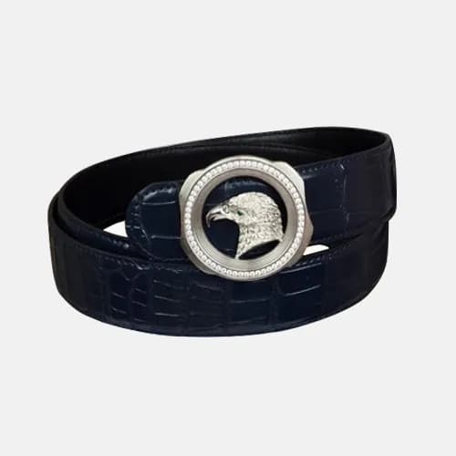Stefano Ricci 2019 Mens Swarovski Diamond Leather … - 1