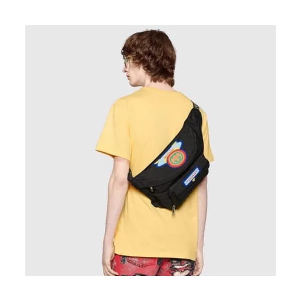 Gucci 2018 Patch Nylon Belt Bag ,34CM - 구찌 2018 패치… - 1