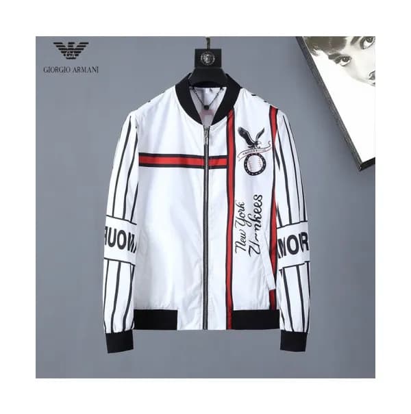 [매장판]Armani 2019 Mens Striped Pattern Casual Jacke… - 1