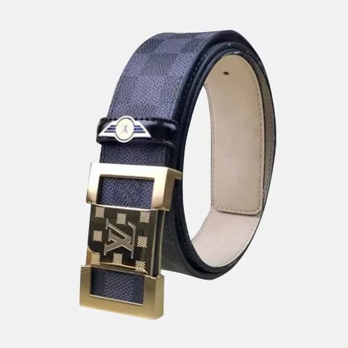 Louis vuitton 2019 Mens Damier Initial Logo Steel … - 1