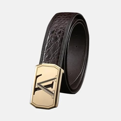 Louis vuitton 2019 Mens Business Initial Logo Leat… - 1