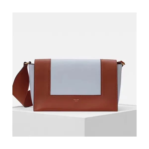 Celine Leather Frame Shoulder Bag,25CM - 셀린느 레더 프레… - 1
