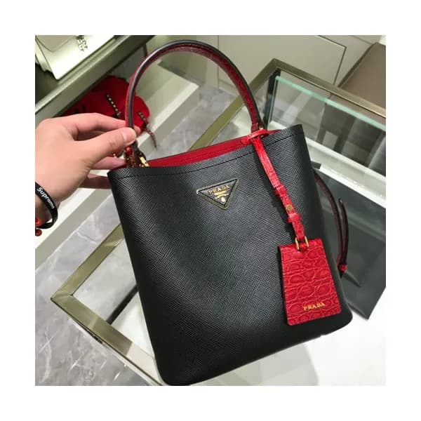 [매장판]Prada 2019 Double Saffiano Tote Shoulder Bag,… - 1