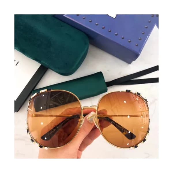Gucci 2019 Mm/WmTrendy Metal Frame Sunglasses - 구찌… - 1