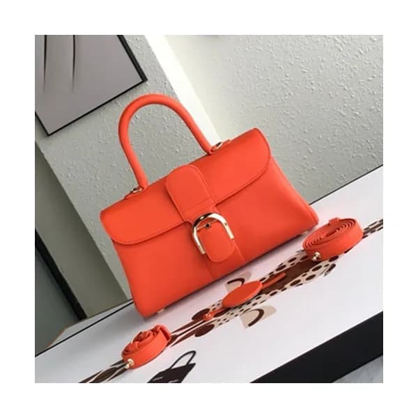 Delvaux 2019 Leather Tote Shoulder Bag,28s CM - 델보… - 1