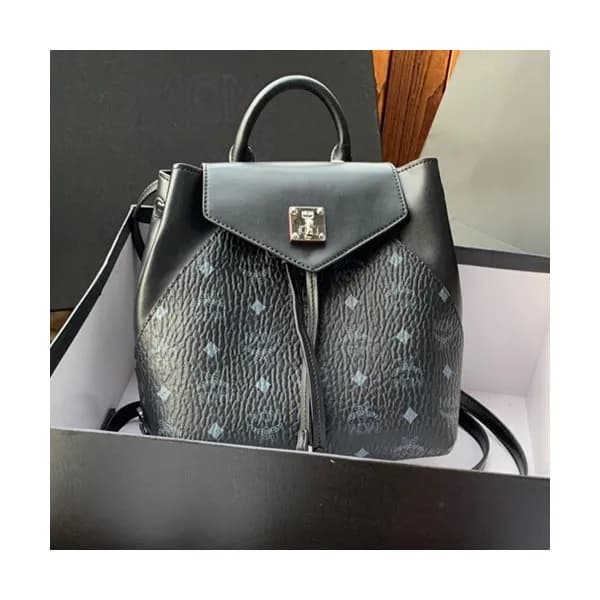 MCM 2019 Essential Visetos Back Pack,24cm - 엠씨엠 20… - 1