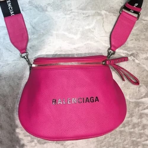 Balenciaga 2019 Leather Shoulder Bag,24CM - 발렌시아가… - 1