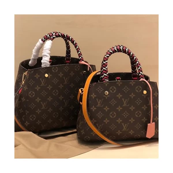 Louis Viutton 2019 Montaigne Monogram Shouder Bag … - 1