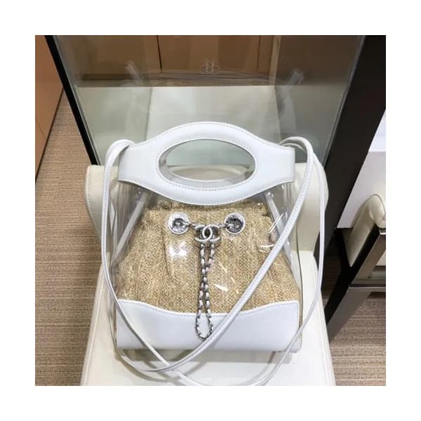 Chanel 2019 31 PVC & Leather Tote Shoulder Bag ,26… - 1