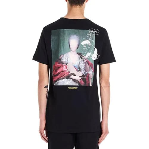 Off-White 2019 Mm/Wm Logo Wolf Cotton T shirt -오프화… - 1