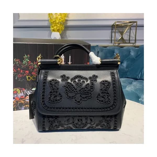Dolce&Gabbana 2019 Leather Tote Shoulder Bag ,25CM… - 1