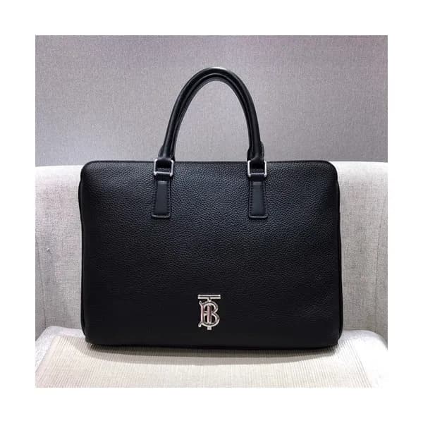 Burberry 2019 TB Leather Mens Business Bag ,38CM -… - 1