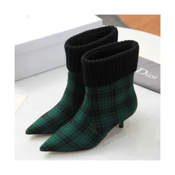 Dior 2019 Ladies Middle Heel Boots - 디올 2019 여성용 미… - 1