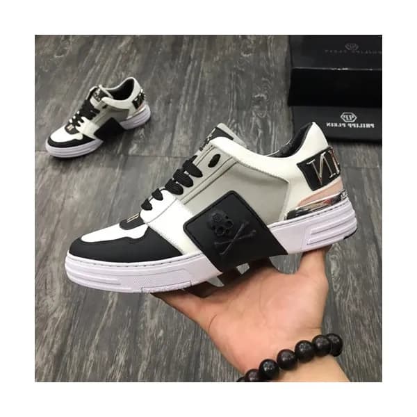Philipp plein 2019 Mens Leather Sneakers - 필립플레인 … - 1
