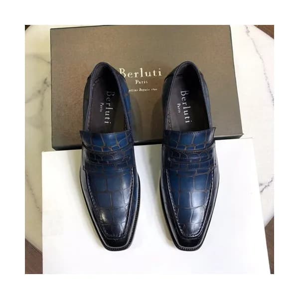 Berluti 2019 Mens Leather Oxford Shoes - 벨루티 2019… - 1